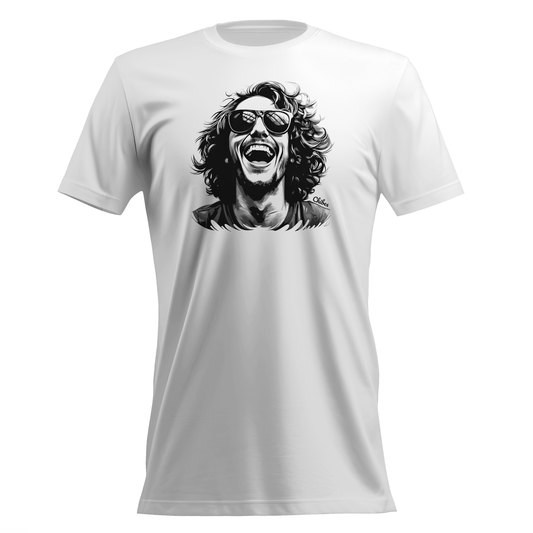 'Terrific Fella' Chibes Premium Vit T-shirt - unisex